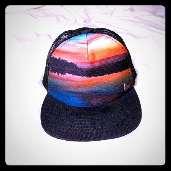 SOLD 🛑 Gypsy & Lolo | Sunset Sky Truckers Hat - Picture 1 of 7
